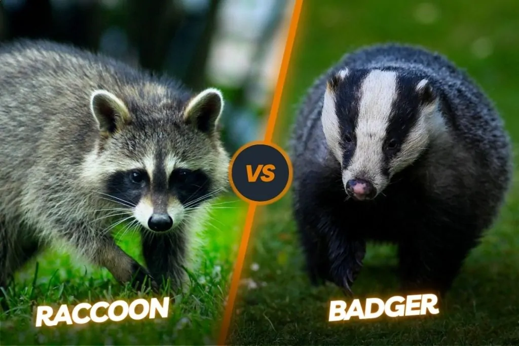 Badger vs Raccoon