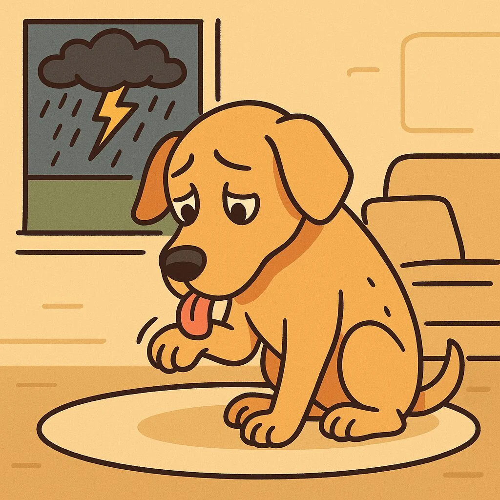 is anxiety cause of Excessive Licking in Dogs