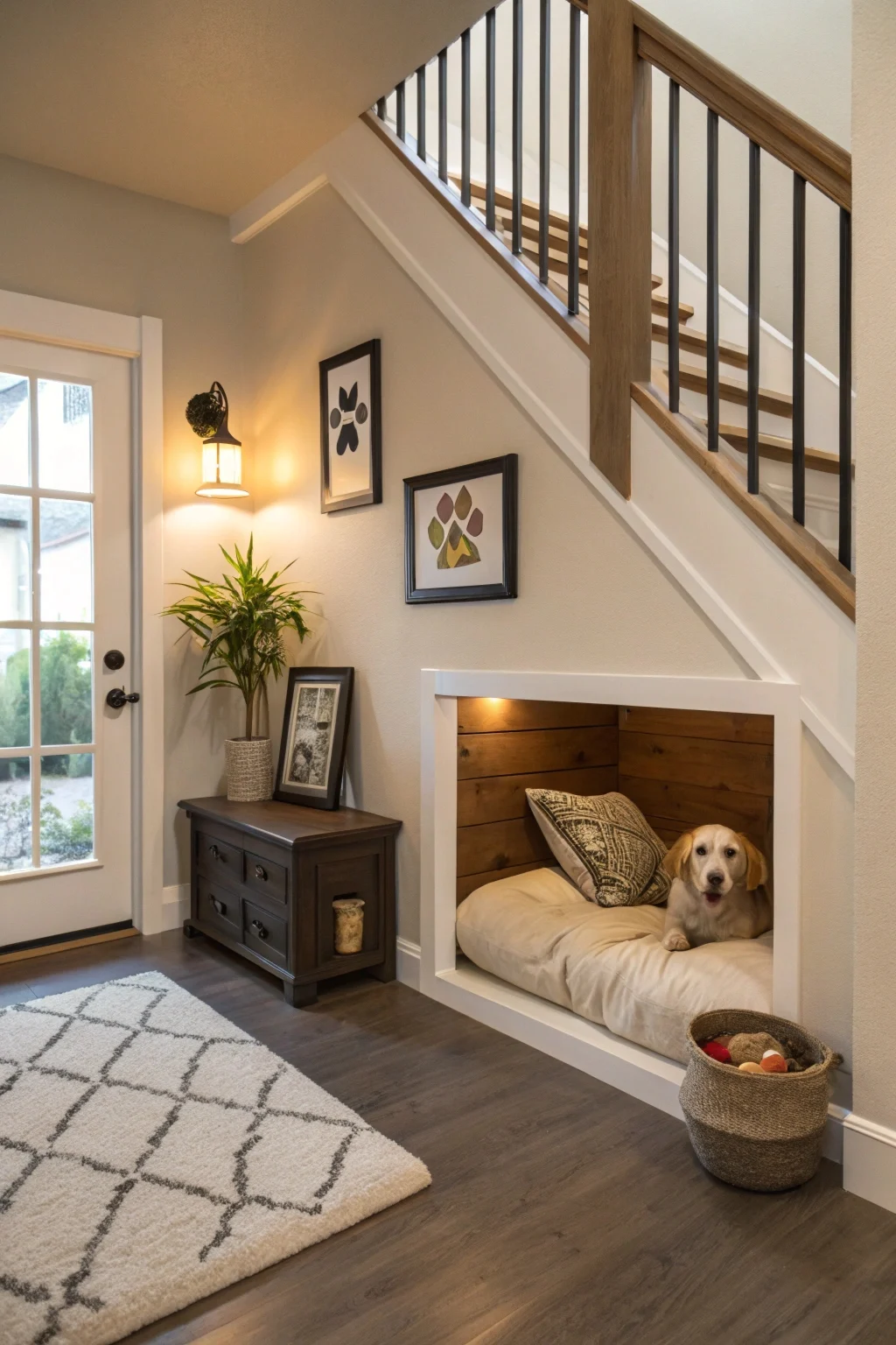 Under-the-Stairs Dog Nook