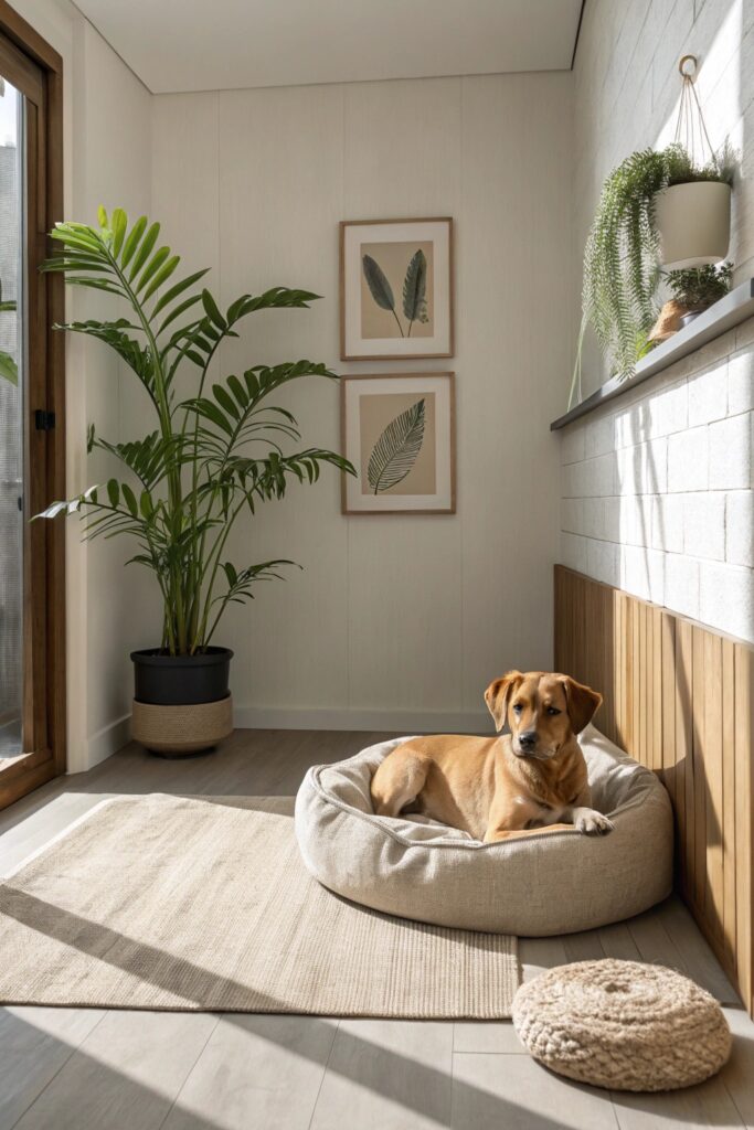 Neutral and Calm Nook