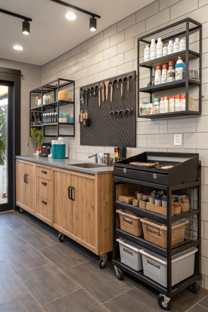 Smart Storage Solutions for pet grooming spa