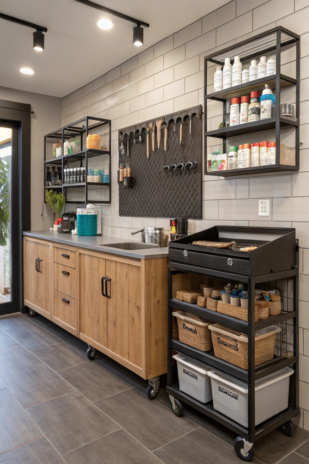 Smart Storage Solutions for pet grooming spa