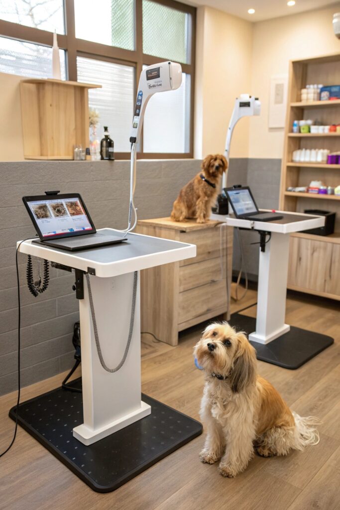 Incorporating Technology Dog Grooming Shop Ideas