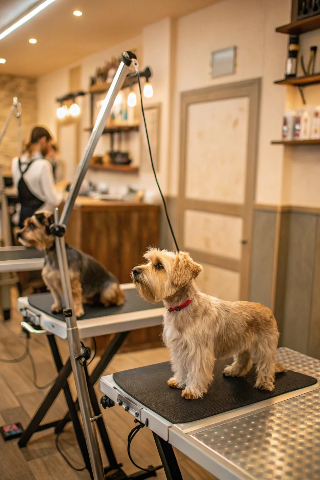 Stylish Grooming Stations for dog spa