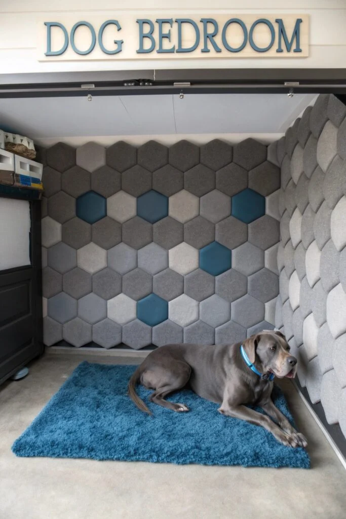 Acoustic Soundproofing for dog room in garage