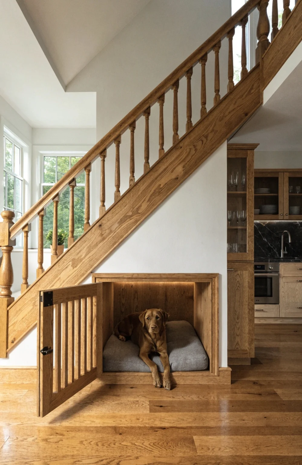 The Under Stair Built In Kennel