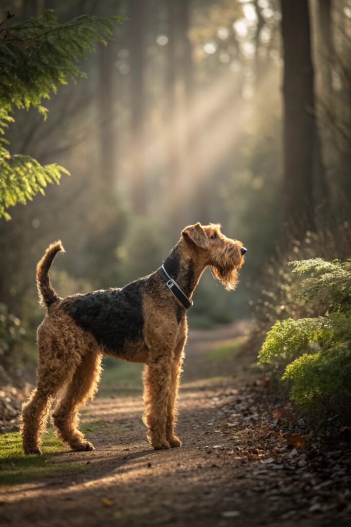 airedale terrier Big Dog Breeds That Don't Shed