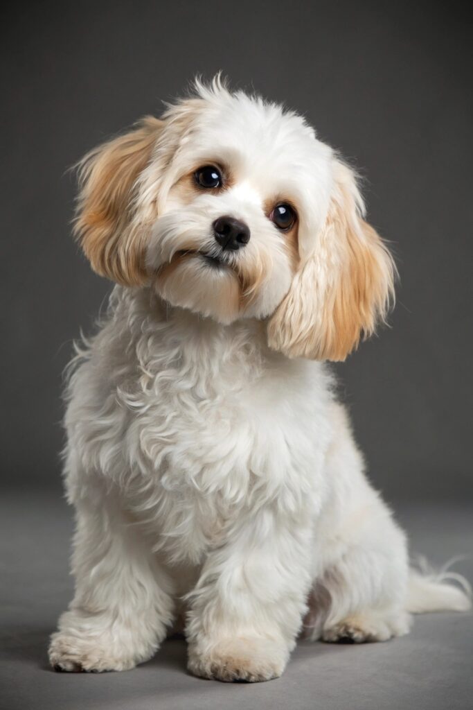 White Fluffy Dog Breeds Cavachon