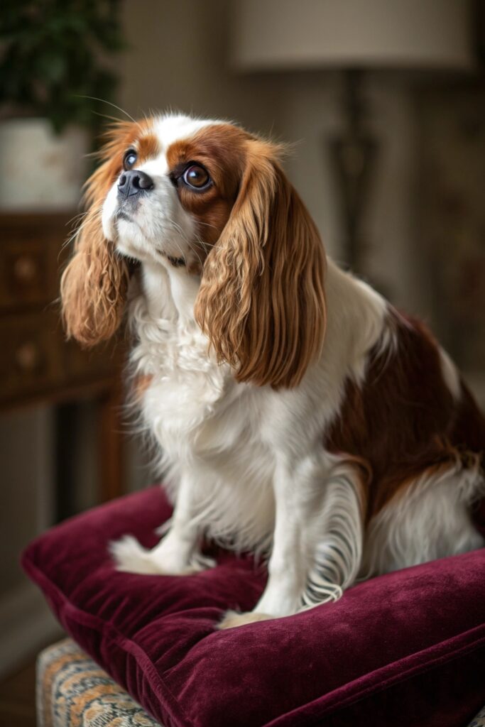 Cavalier King Charles Spaniel - affectionate companion breed perfect for senior lap dog companionship