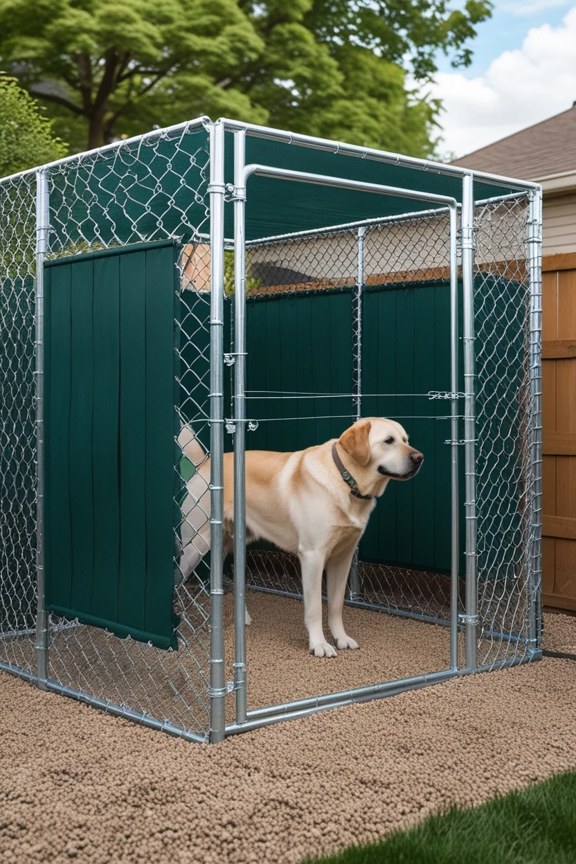 classic ChainLink Run with Privacy Slats
