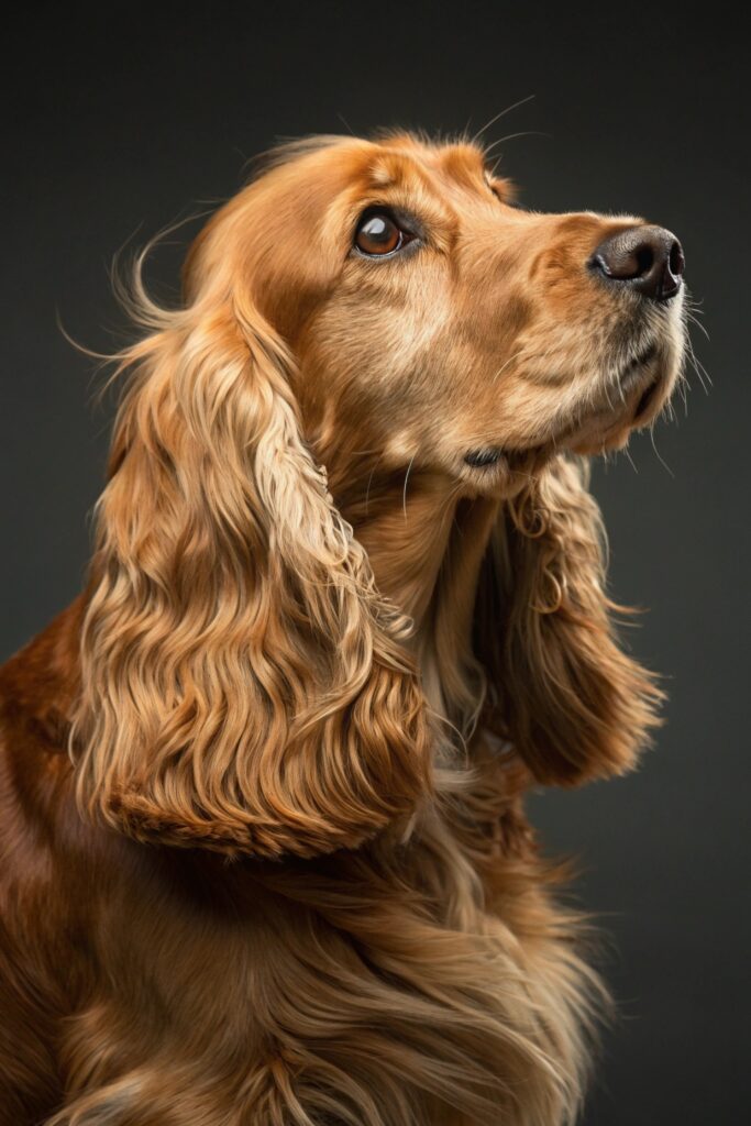 Cocker Spaniel - gentle affectionate medium-small breed for active senior dog owners