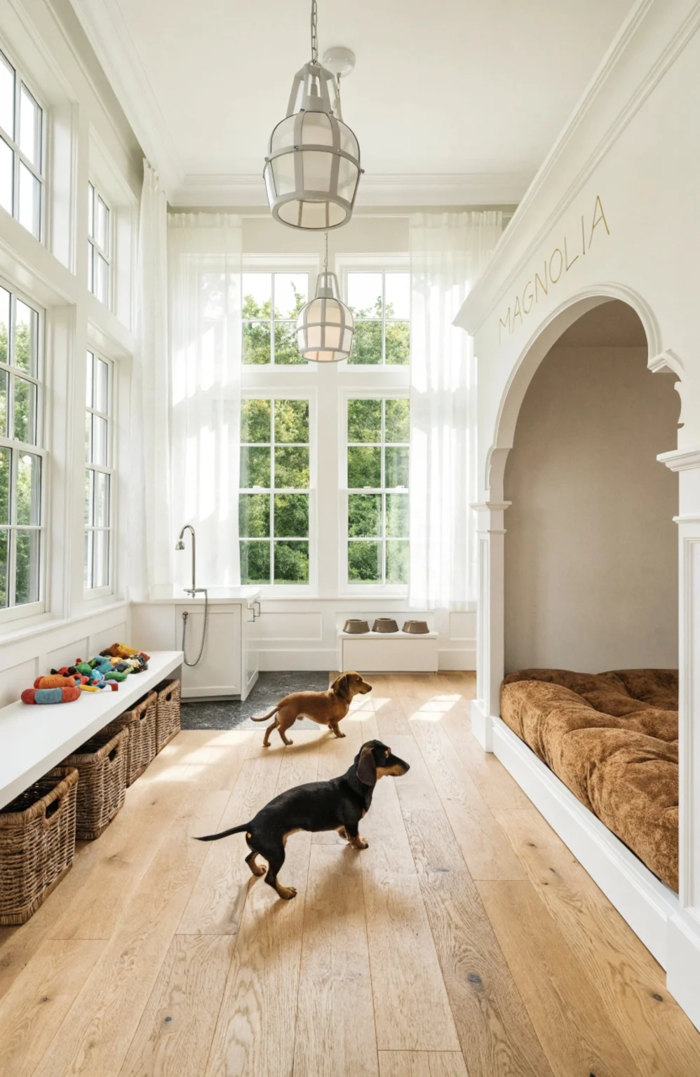 dedicated luxury dog room
