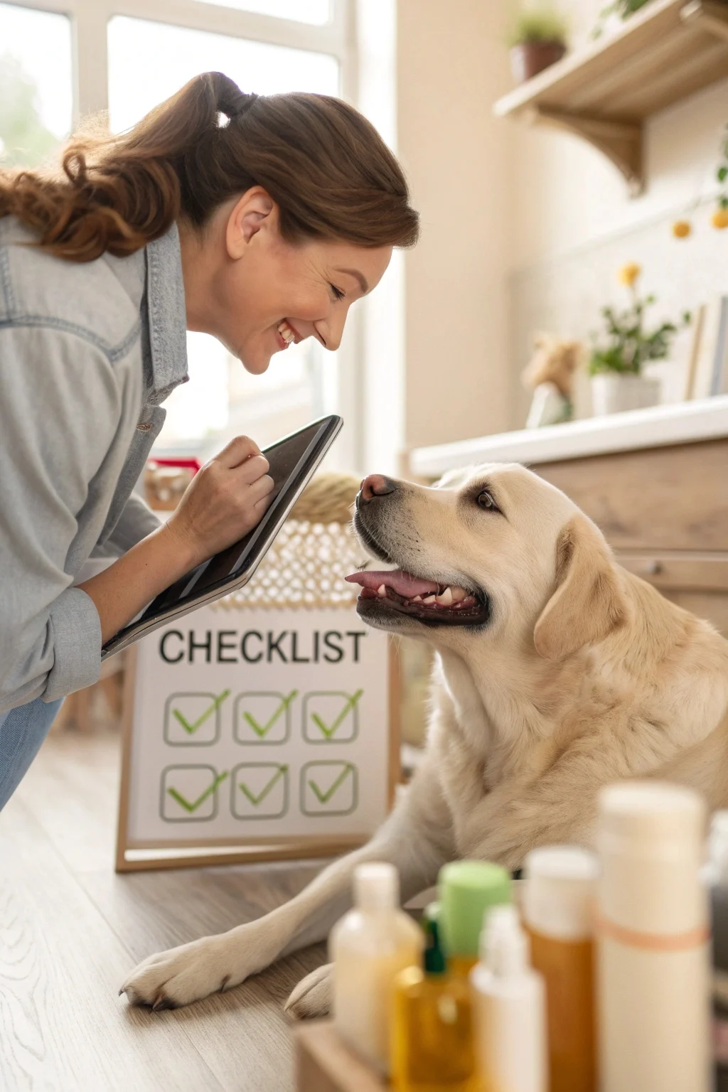 Dog Grooming Steps