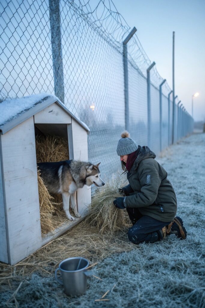 insulated dog kennel for cold climates
