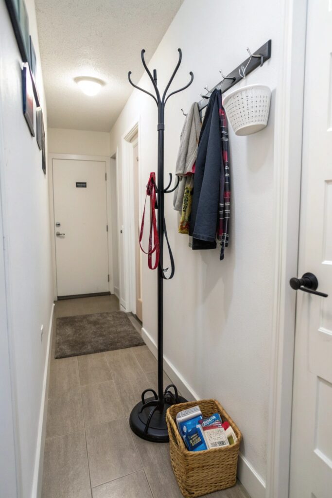 apartment friendly no drill leash station