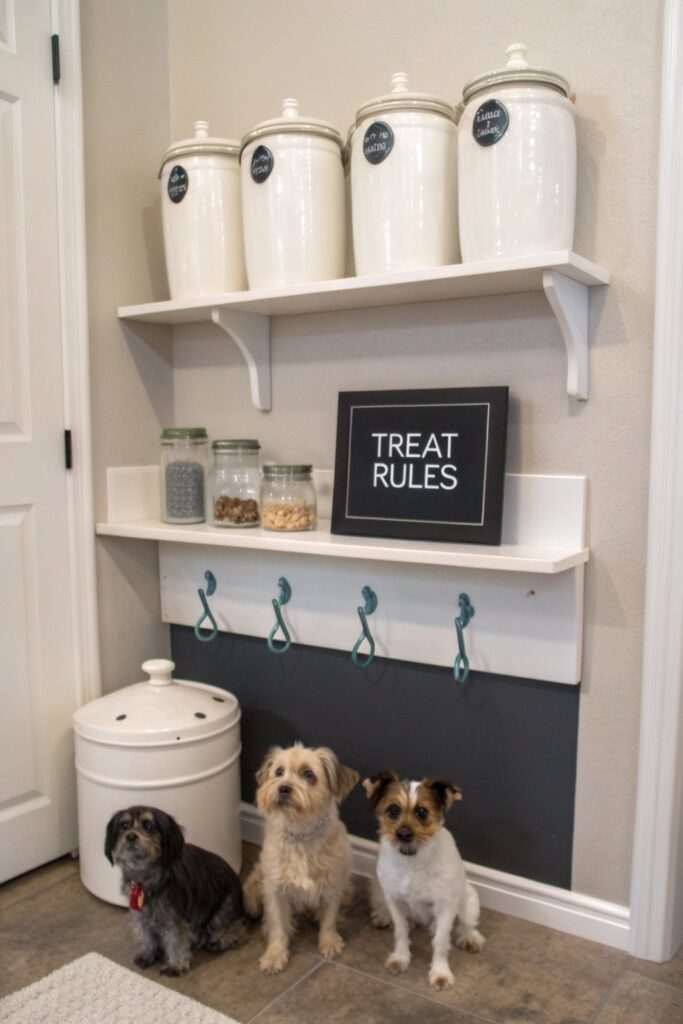 chalkboard label canister set