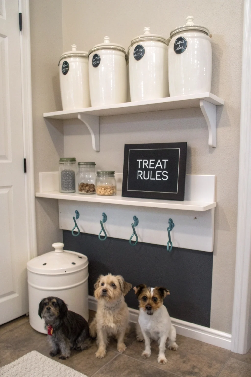 chalkboard label canister set