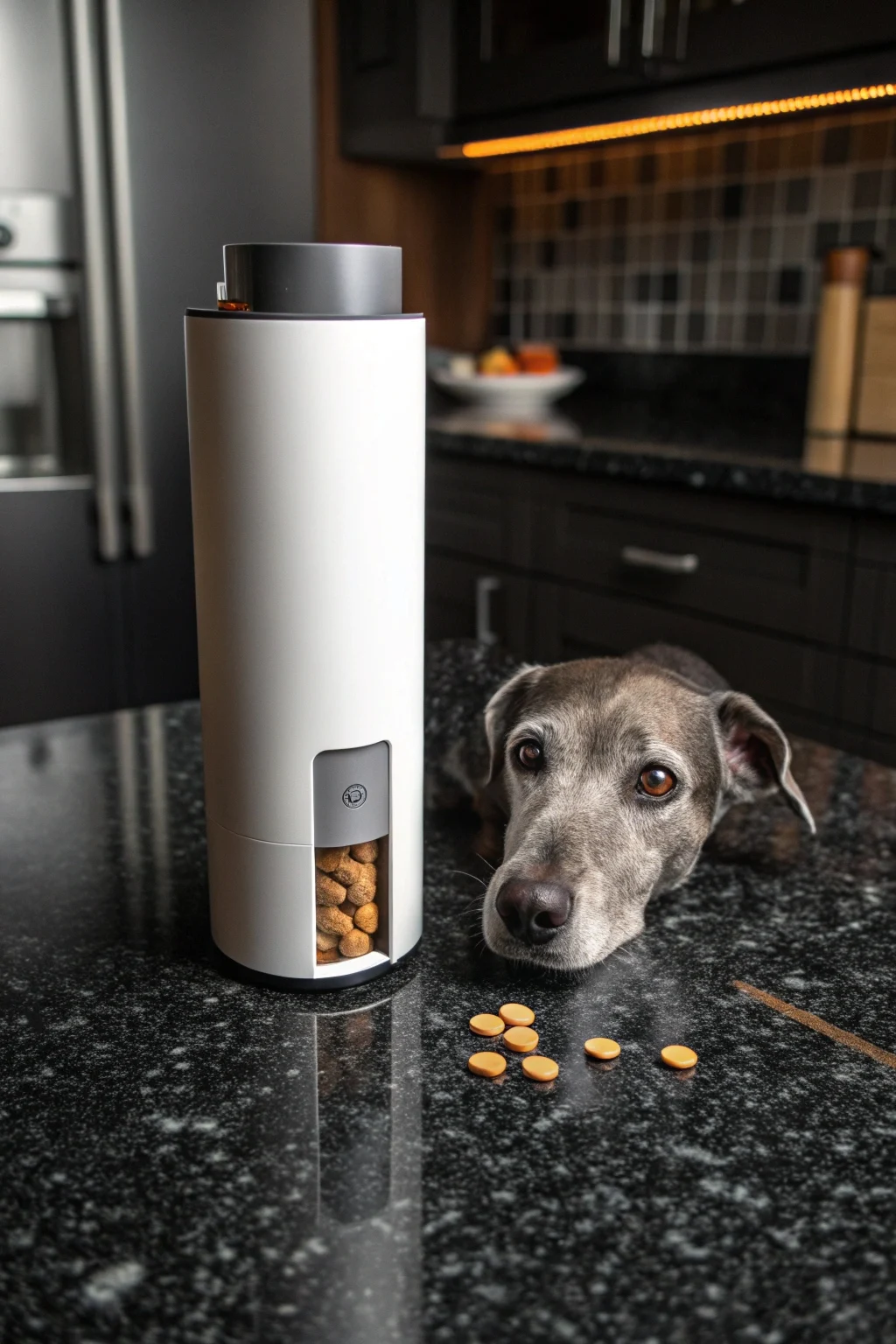 premium countertop treat dispenser station