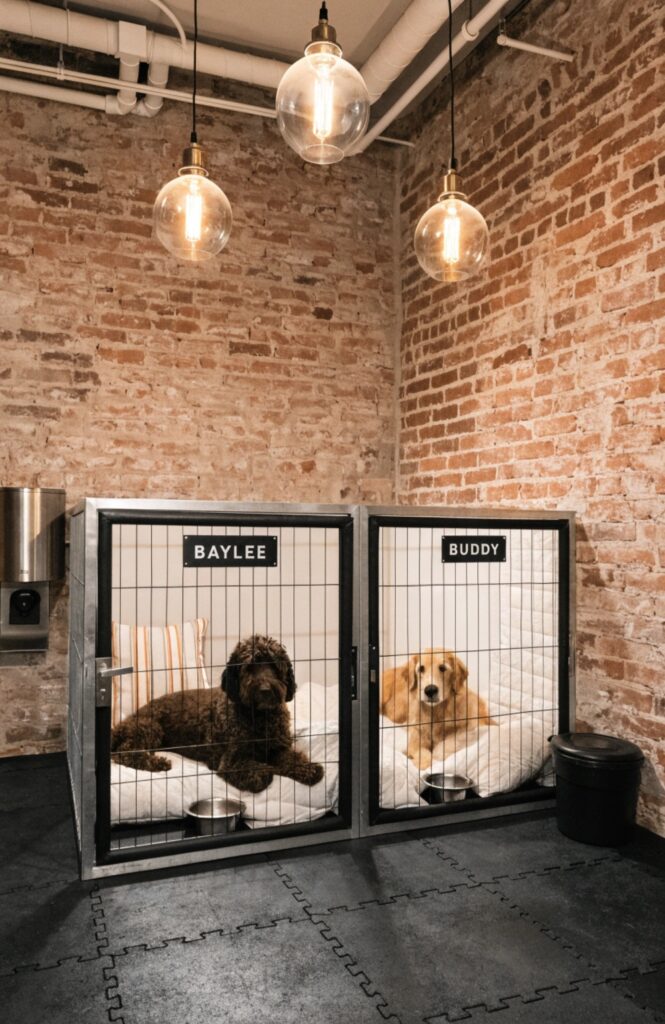 basement dog kennel ideas diy conversion