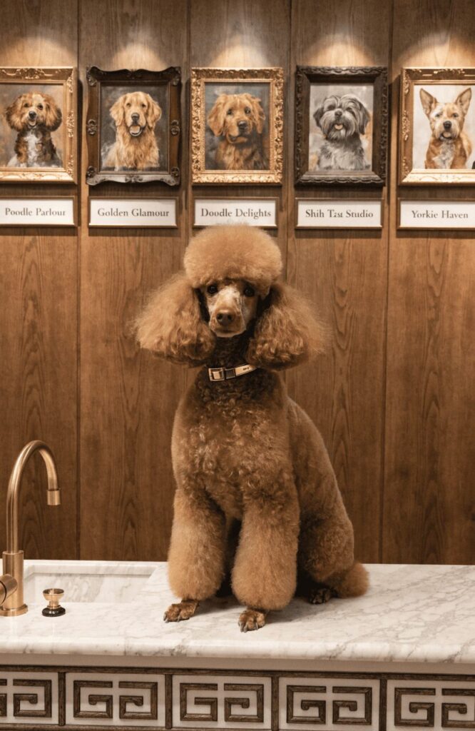 breed-specific dog business names for specialist groomers