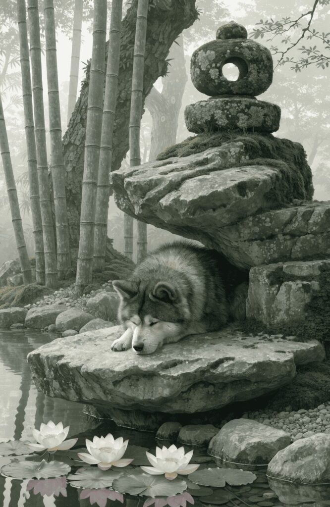 calm japanese dog names meaning