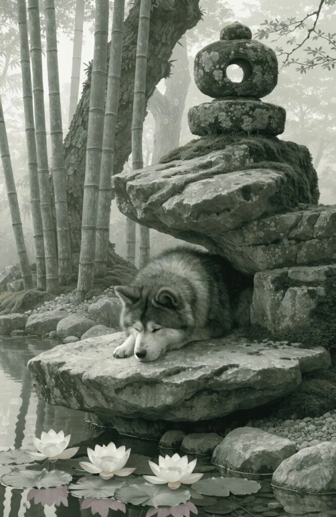 calm japanese dog names meaning