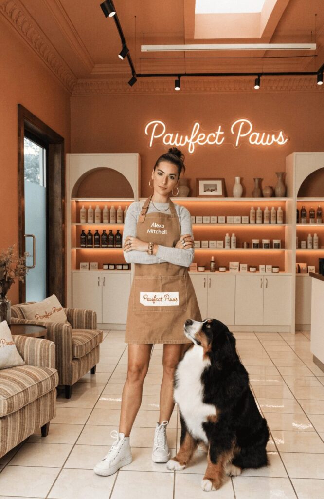 building a full dog grooming brand identity beyond just the name