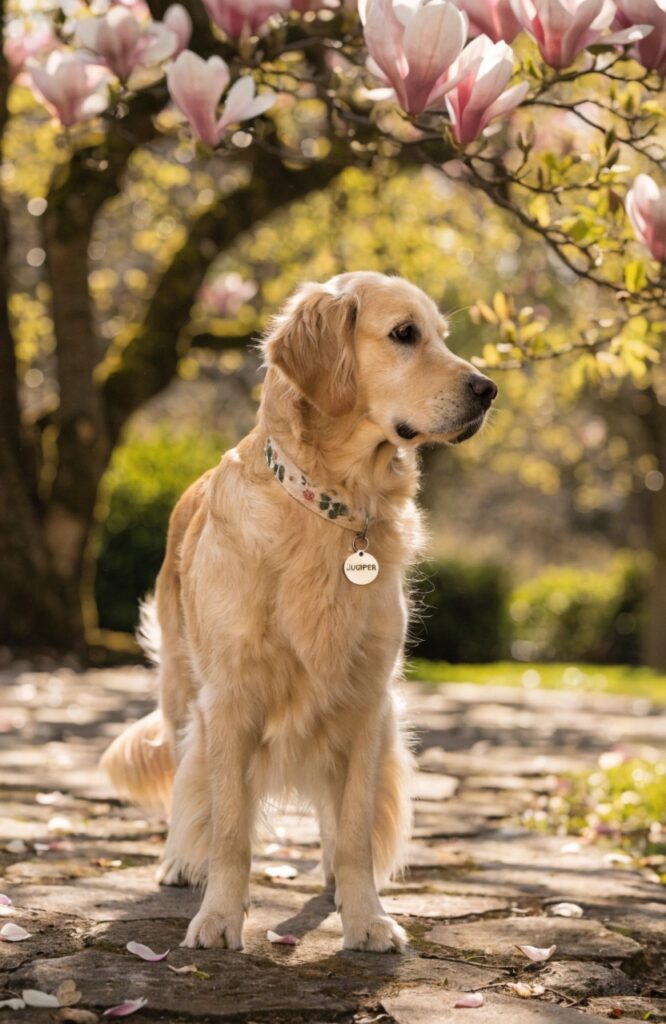 unique female golden retriever names nature inspired