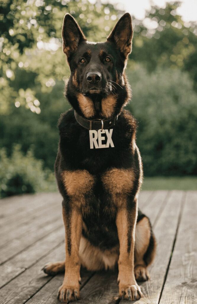strong classic male german shepherd names rex duke