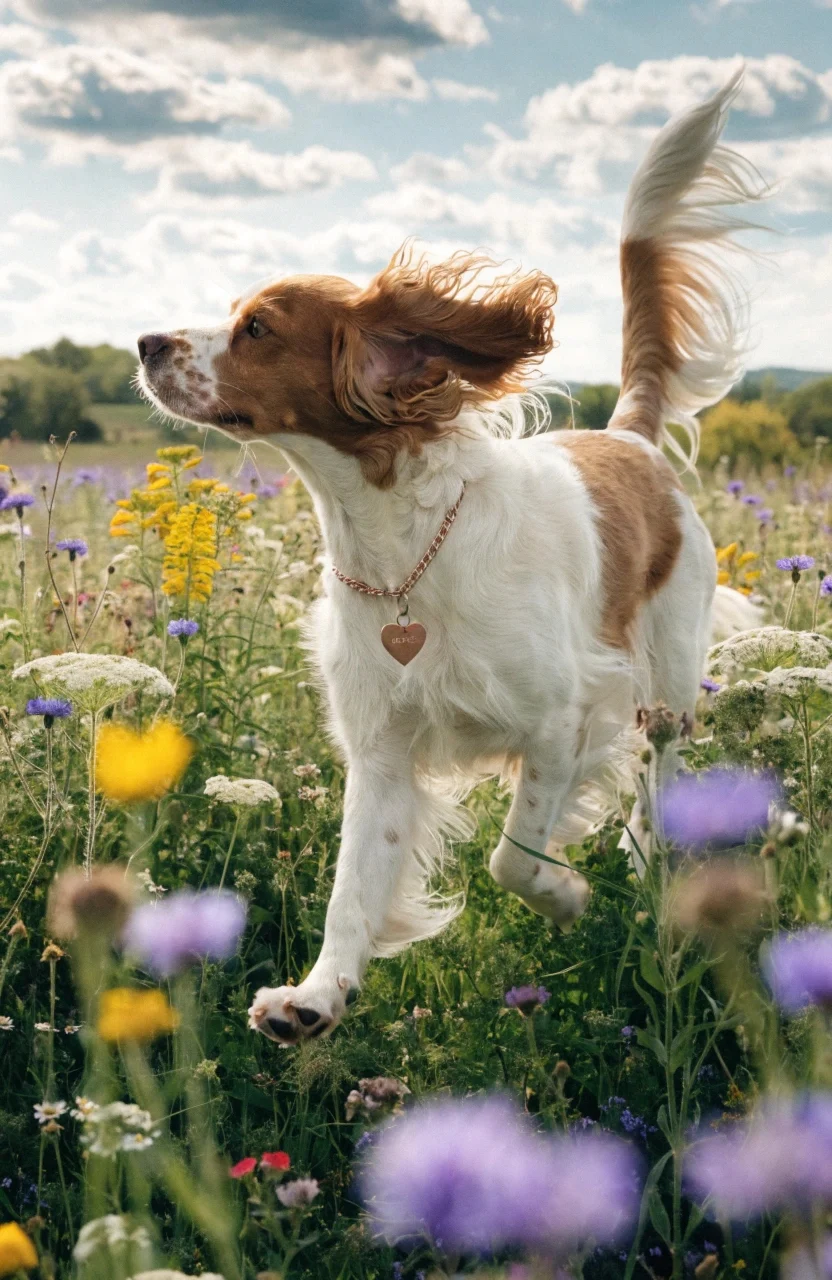 country dog names female wildflower meadow