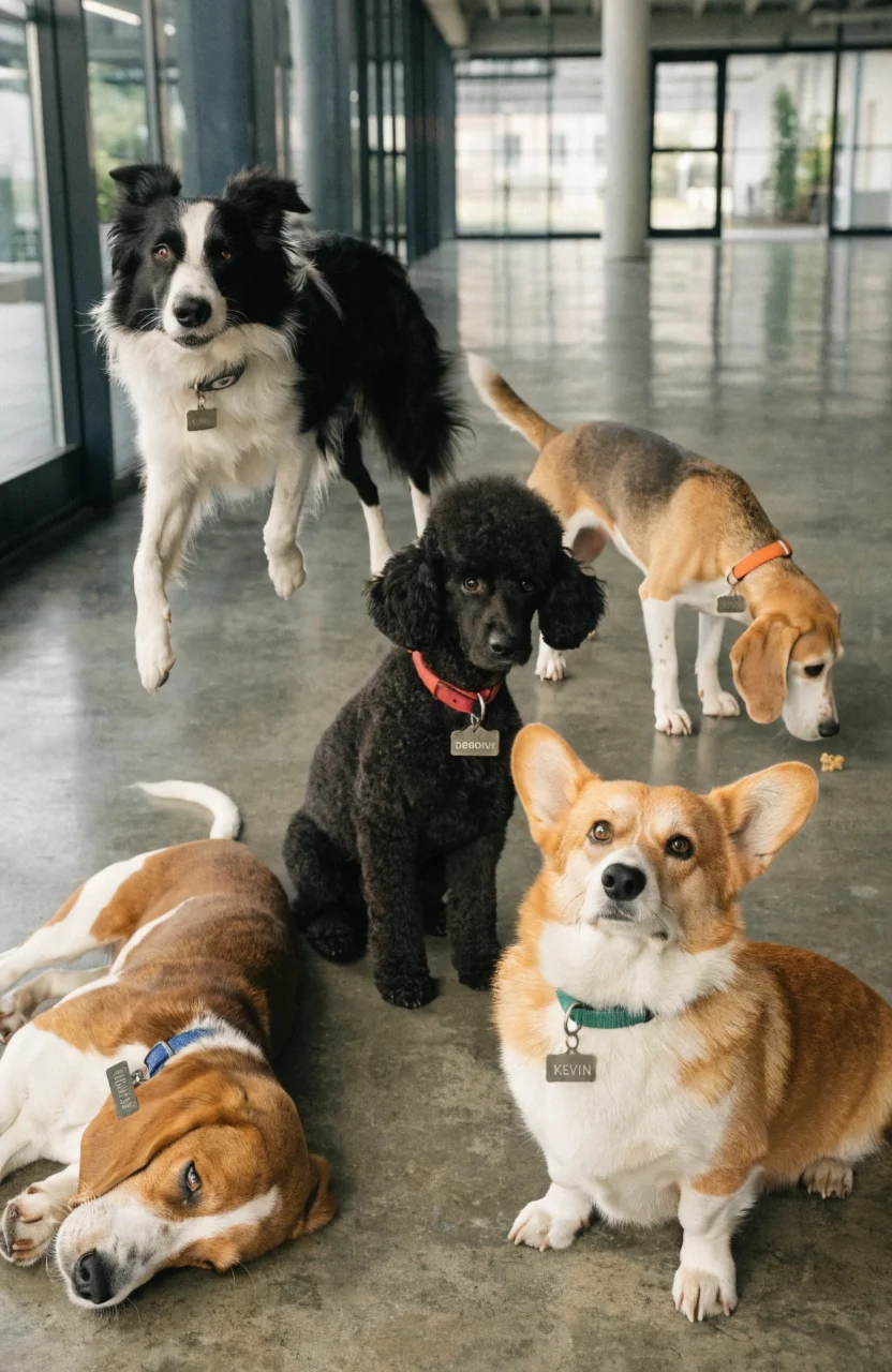 funny dog names by dog personality type