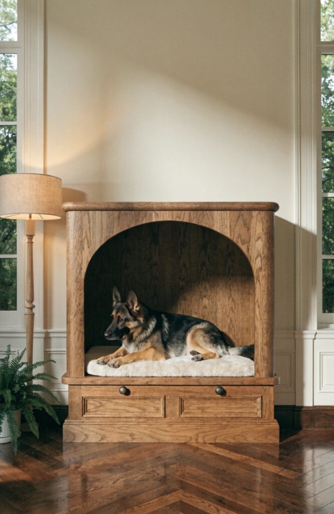 spacious indoor dog kennel ideas for large dogs