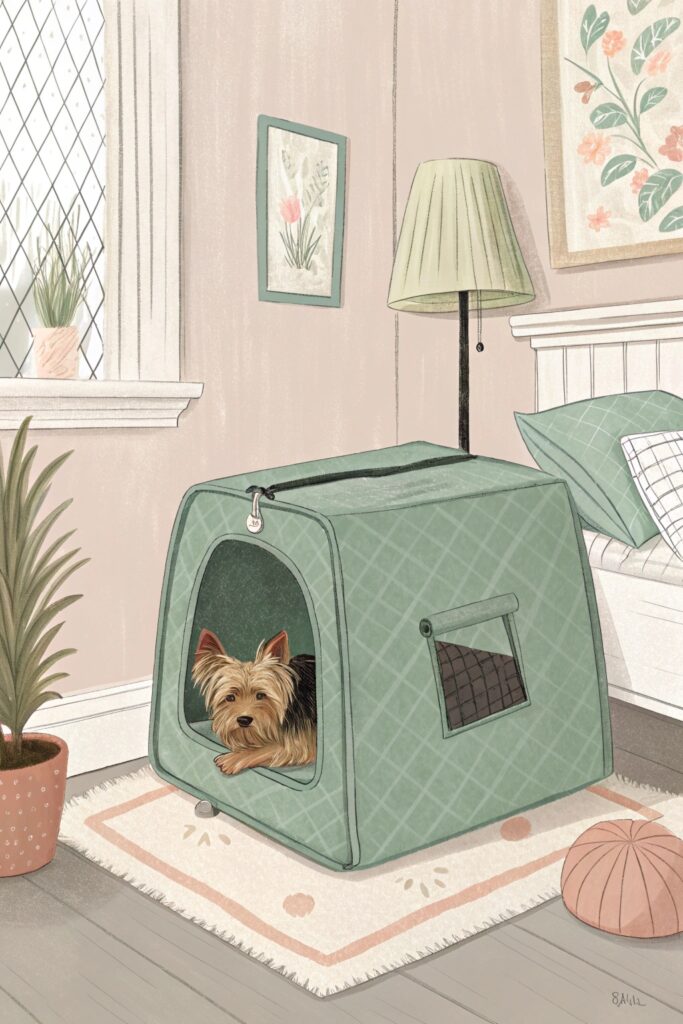 soft sided fabric kennel for small dogs cozy