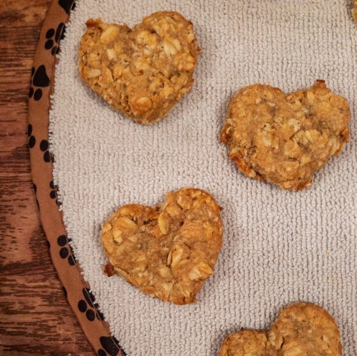 Banana, Peanut Butter & Oat Treats