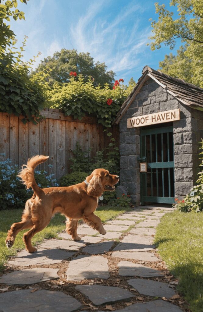 where to display dog kennel name signs placement