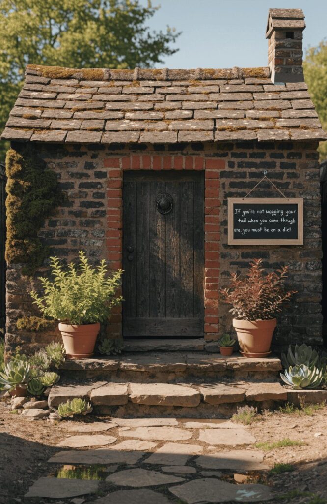 dog kennel decoration chalkboard sign real photo