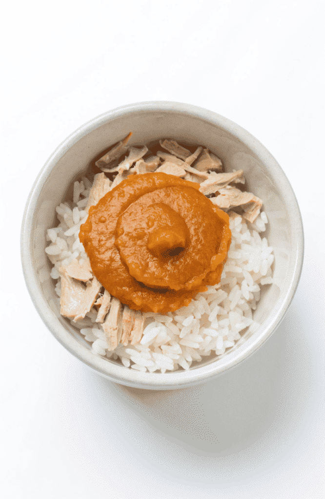 chicken pumpkin tummy soother for dog digestion