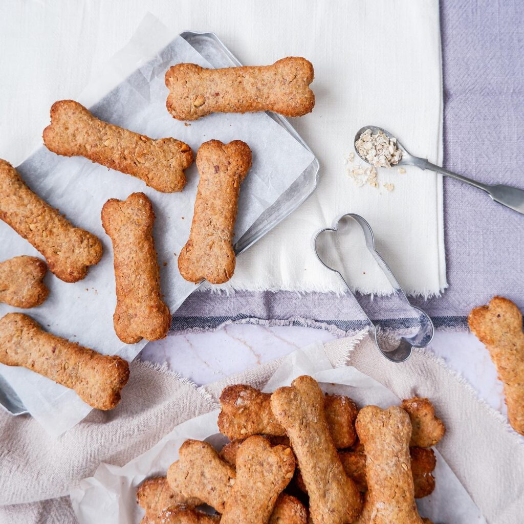 Honey Oat Homemade dog treats