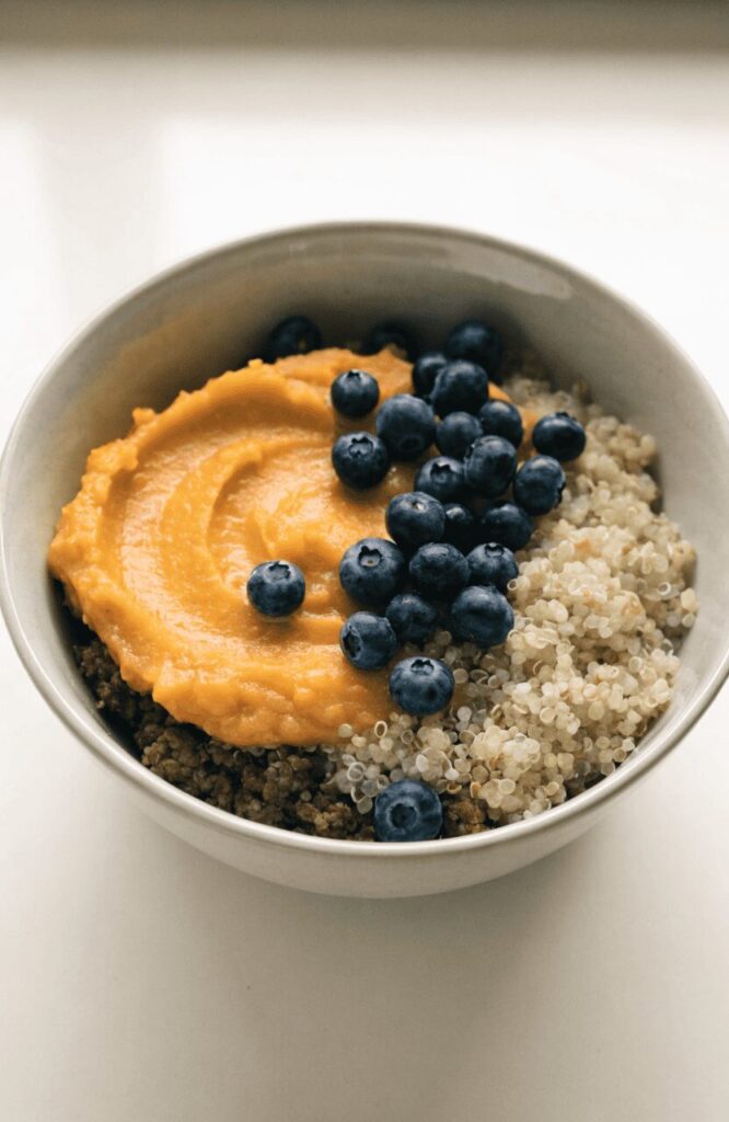 lamb quinoa bowl for dogs with food allergies