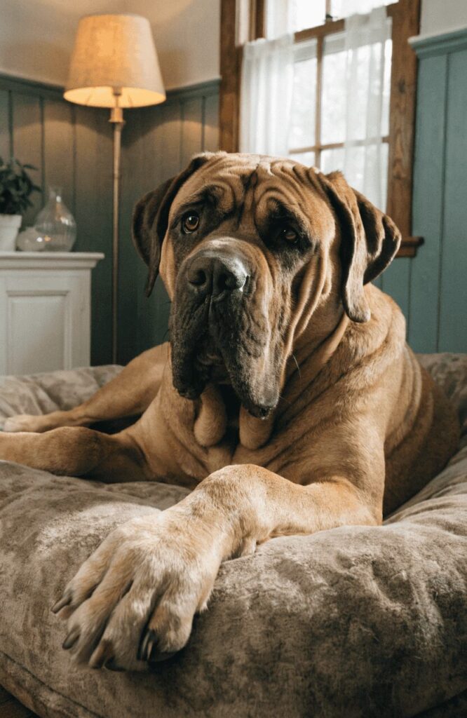 Mastador gentle giant mixed breed realistic