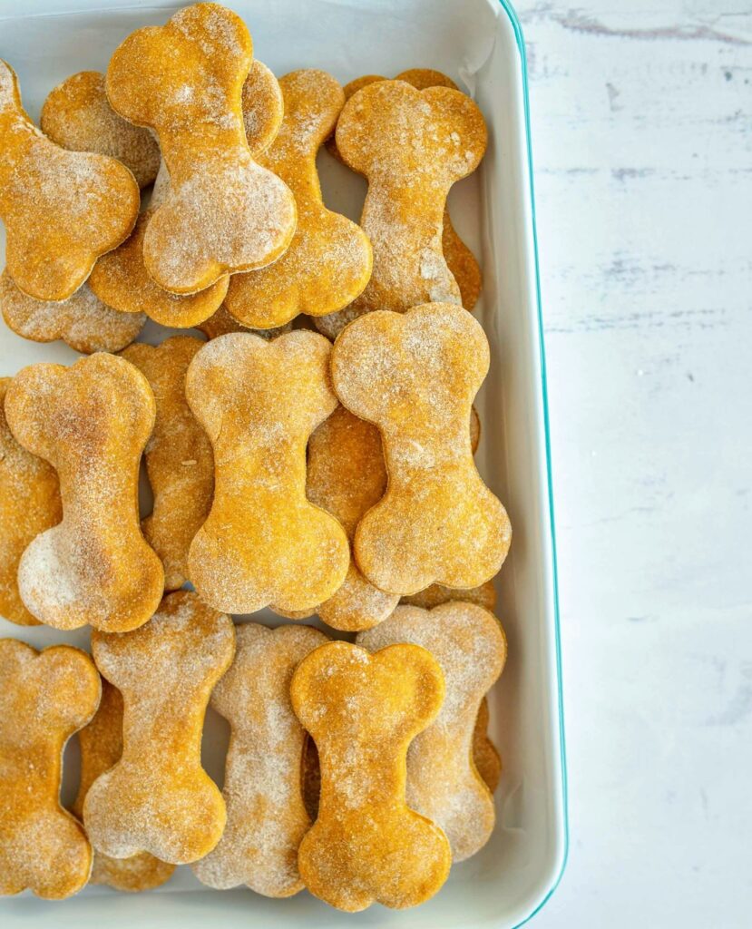 Pumpkin, Egg & Peanut Butter Biscuits