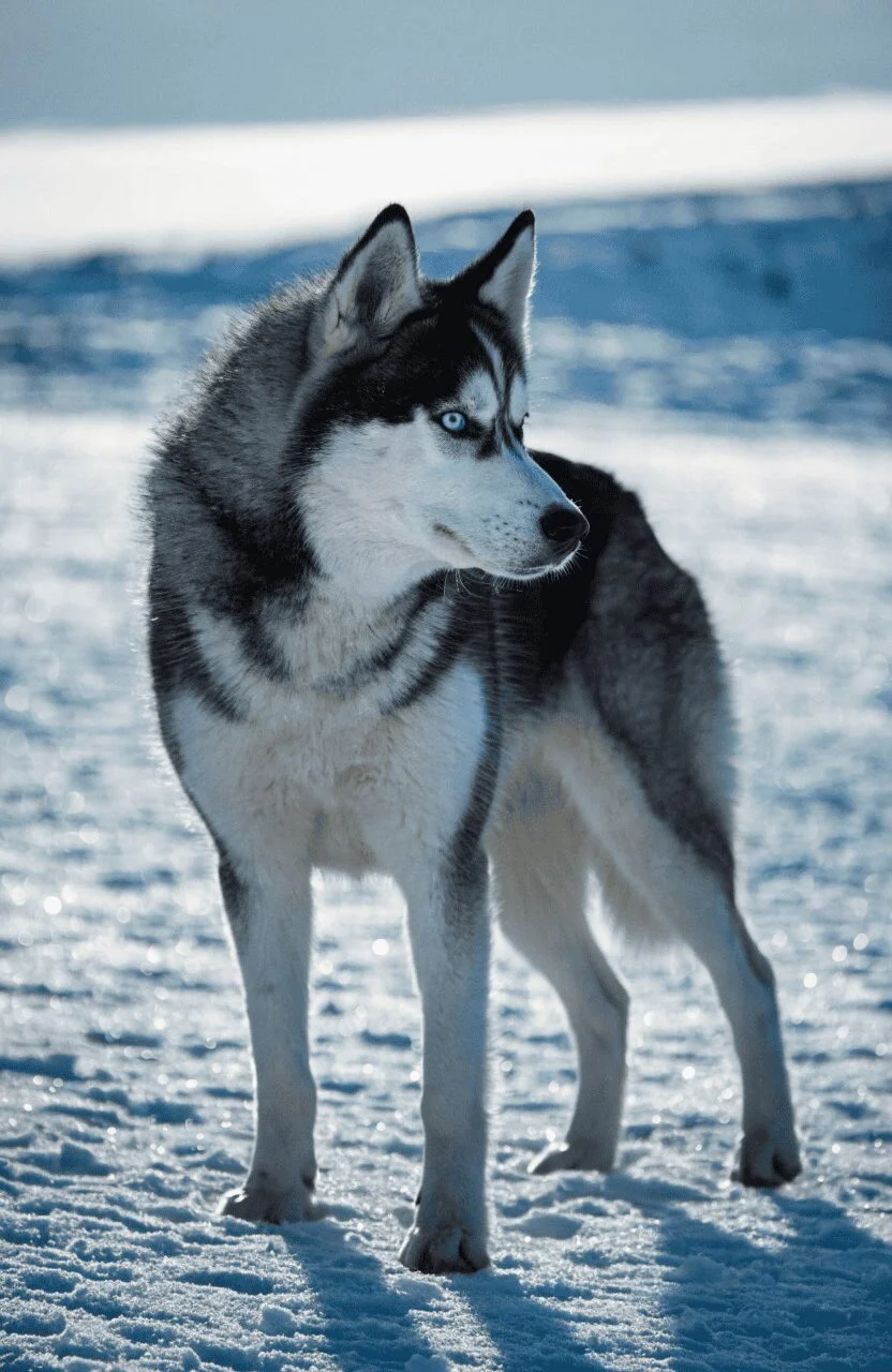 Siberian Husky predatory high prey drive dog