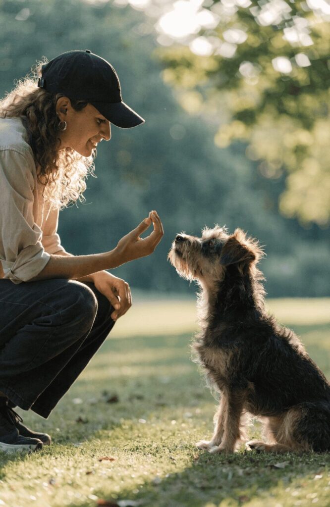training small aggressive dogs with positive reinforcement
