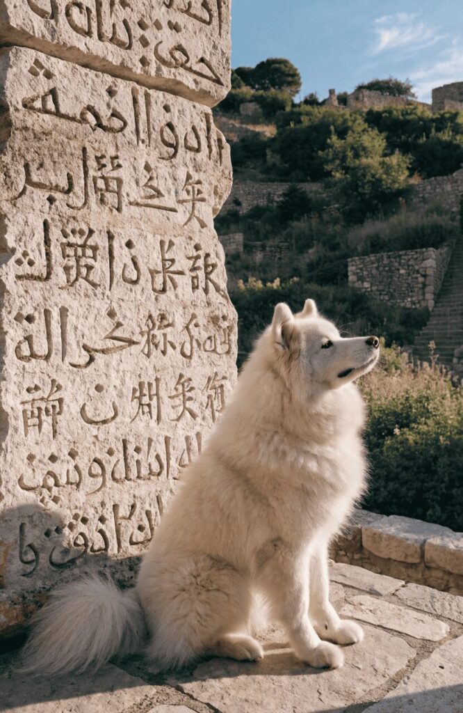 white dog names inspired by world languages