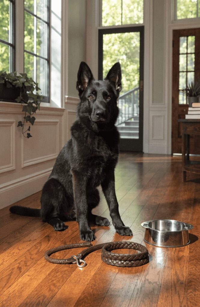rare black german shepherd facts puppy breeder quality home