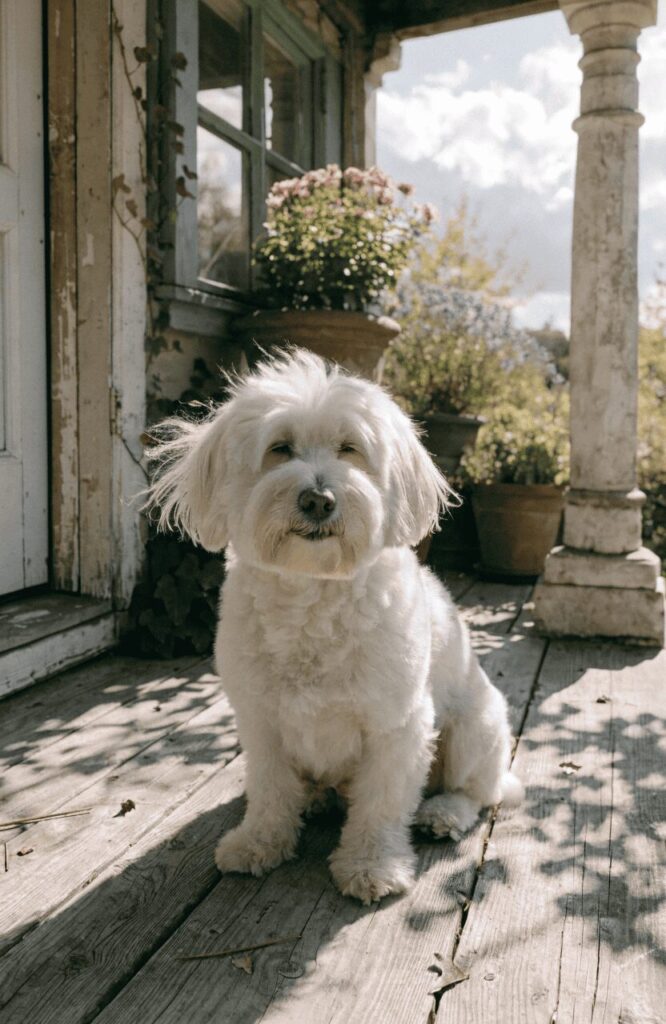 Coton de Tulear rare white fluffy dog breed