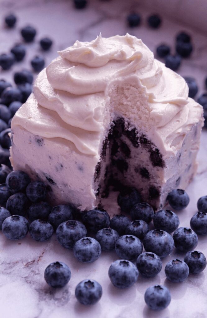 blueberry greek yogurt simple dog cake recipe