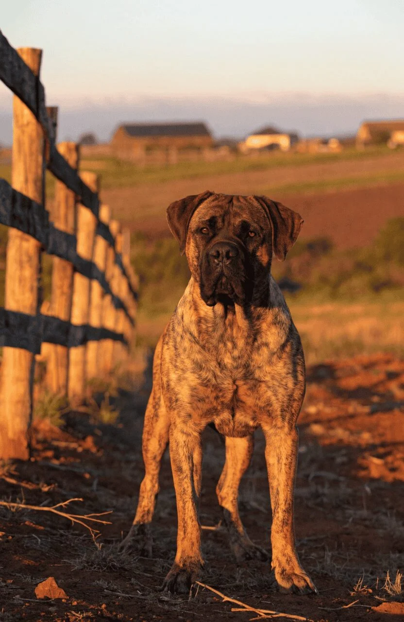 Boerboel South African farm guardian dog