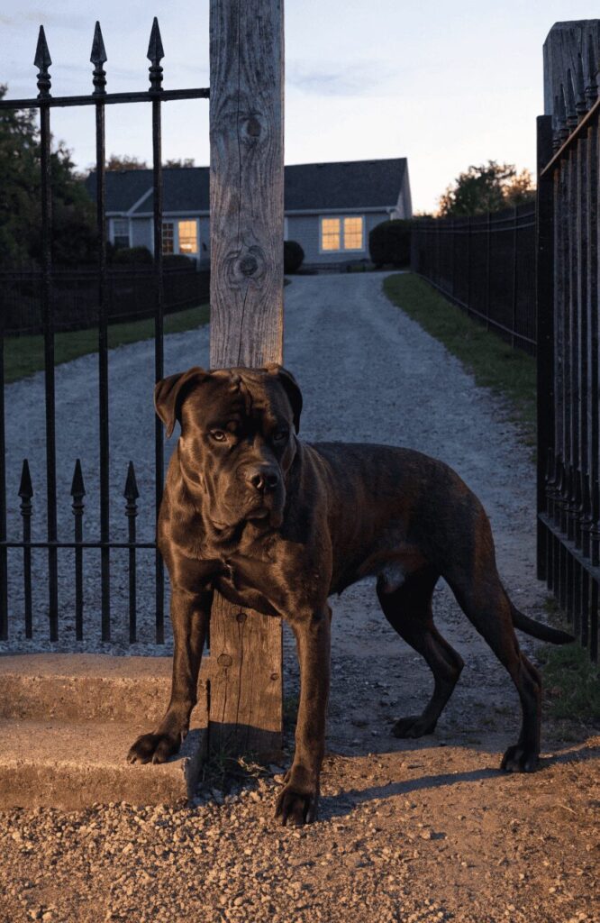 Cane Corso powerful best family guard dog
