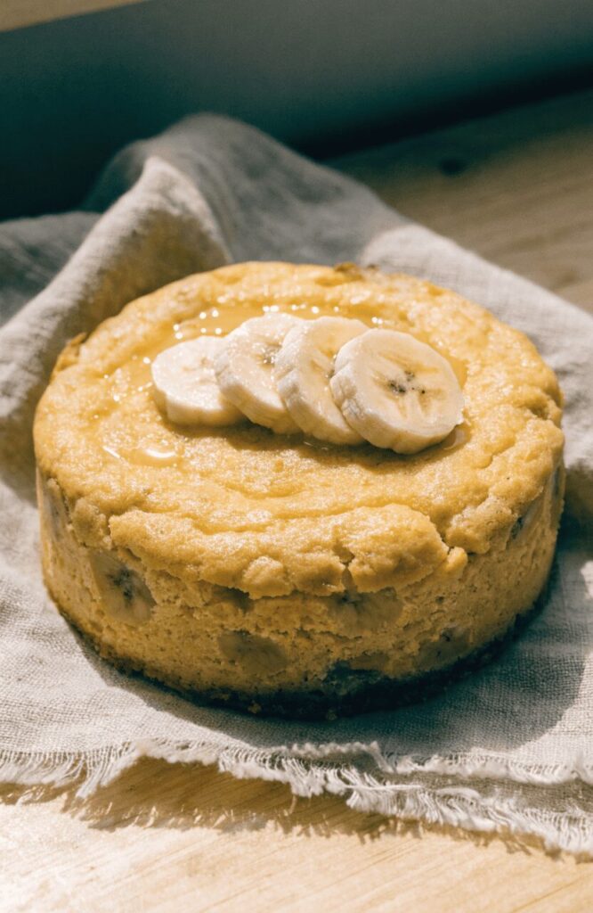 grain free coconut banana dog cake